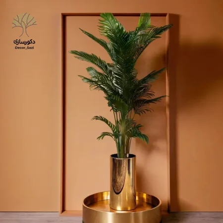 گلدان استیل براق